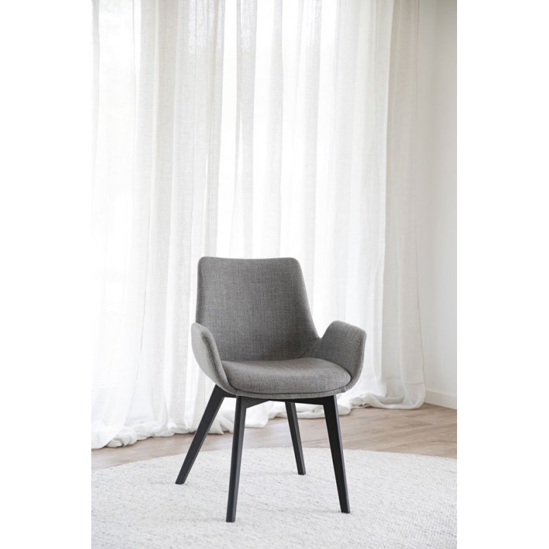 RO Drimsdale Arm Chair Grey/Black